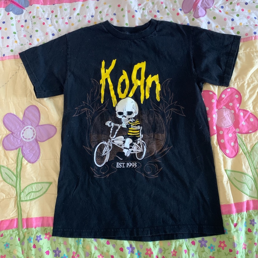 korn merch band tee 🔑